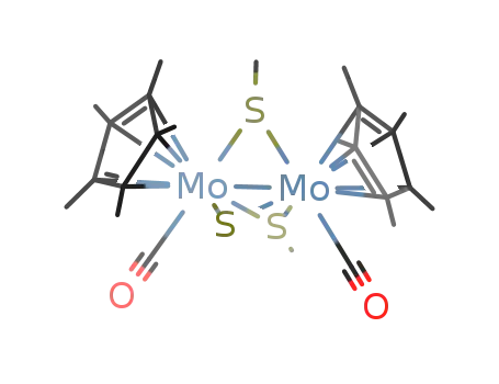 [Mo2(η5-C5Me5)2(μ-S)(μ-SMe)2(CO)2]