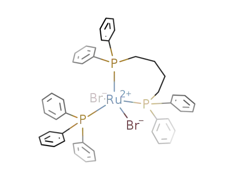RuBr2(1,4-bis(diphenylphosphino)butane)(PPh3)