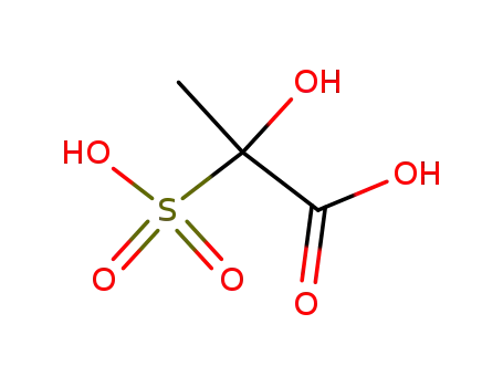 Molecular Structure of 40757-83-3 (Propanoic acid, 2-hydroxy-2-sulfo-)