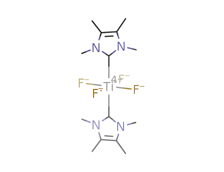 trans-TiF4(1,3,4,5-tetramethylimidazol-2-ylidene)2