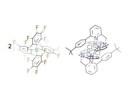[(6-t-butyl-phenyl-2-pyridylmethyl)bis(2-pyridylmethyl)amine)Cu(II)Cl]2(B(C6F5)4)2