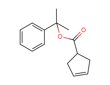 2-phenylpropan-2-yl cyclopent-3-enecarboxylate