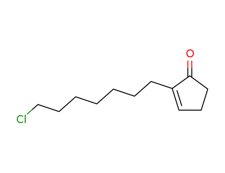 2-(7-chloroheptyl)-2-cyclopentenone
