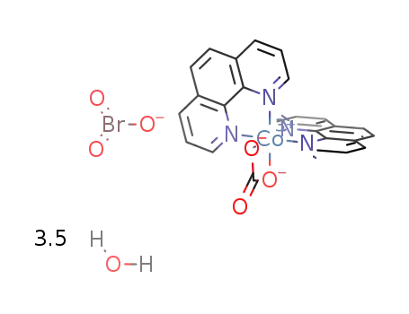 [Co(1,10-phenanthroline)2CO3]BrO3*3.5H2O
