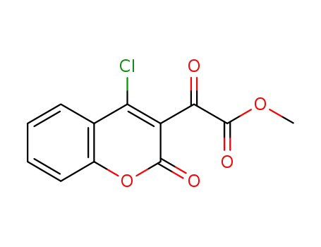 4-chloro-3-(methoxalyl)coumarin