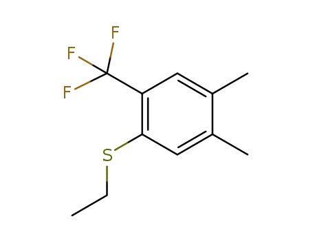 (2-trifluoromethyl-4,5-dimethylphenyl)ethylsulfide