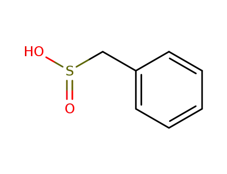 Molecular Structure of 4403-73-0 (Benzenemethanesulfinic acid)