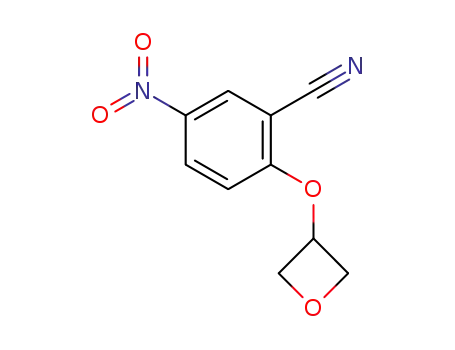 5-nitro-2-(oxetan-3-yloxy)benzonitrile
