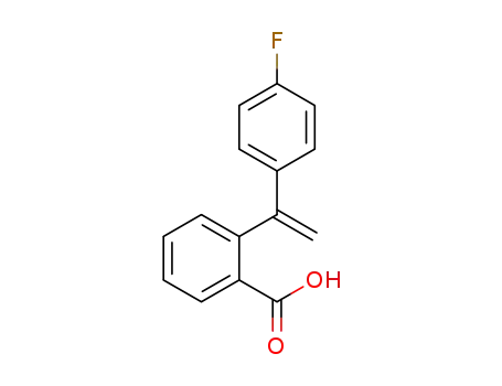 2-(1-(4-fluorophenyl)vinyl)benzoic acid