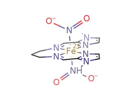 [Fe((1E,1'E)-N,N'-(propane-1,3-diyl)bis(1-(1-methyl-1H-imidazol-2-yl)methanimine))(NO2)2]