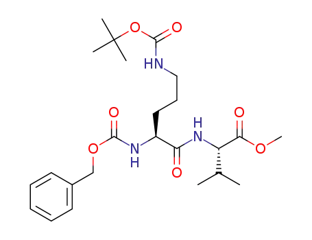 Cbz-Orn(N-Boc)-Val-OMe