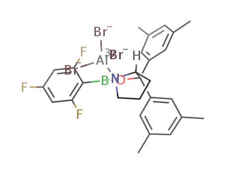 (S)-3,3-bis(3,5-dimethylphenyl)-1-(2,4,6-trifluorophenyl)tetrahydro-1H,3H-pyrrolo[1,2-c][1,3,2]oxazaborol-7-ium-7-yltribromoaluminate