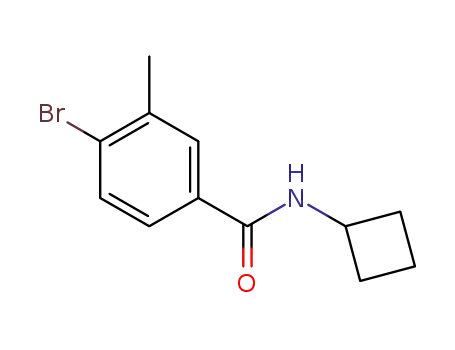 4-bromo-N-cyclobutyl-3-methylbenzamide