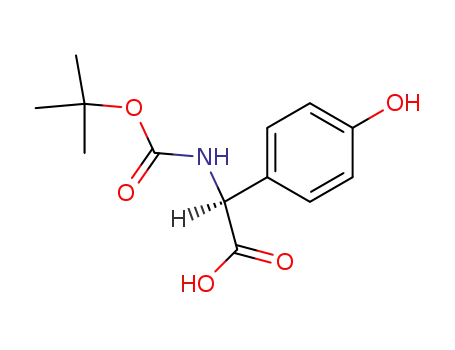 N-tert-butyloxycarbonyl-L-4-hydroxyphenylglycine
