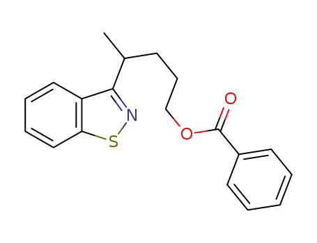 4-(benzo[d]isothiazol-3-yl)pentyl benzoate