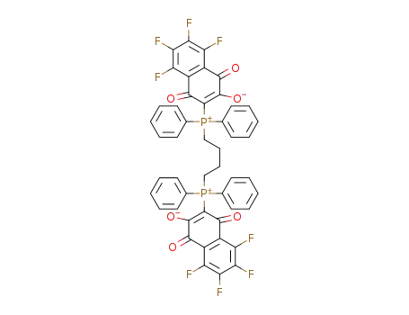 3,3'-(butane-1,4-diylbis(diphenylphosphonionediyl))bis(5,6,7,8-tetrafluoro-1,4-dioxo-1,4-dihydronaphthalen-2-olate)