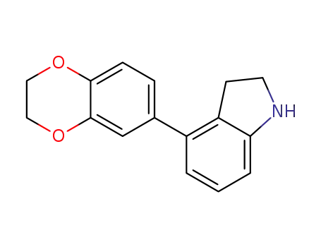 4-(2,3-dihydrobenzo[b][1,4]dioxin-6-yl)indoline