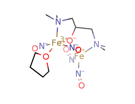 [Fe(NO)2(μ-1,3-bis(dimethylamino)-2-propanolate)Fe-(NO)2(THF)]