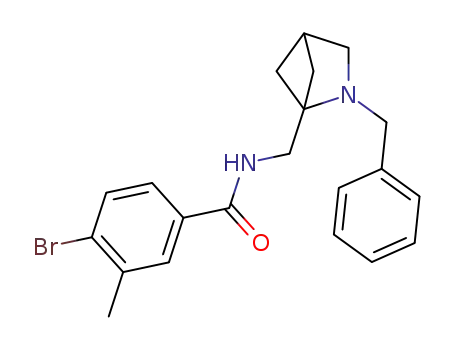 N‐({2‐benzyl‐2‐azabicyclo[2.1.1]hexan‐1‐yl}methyl)‐4‐bromo‐3‐methylbenzamide
