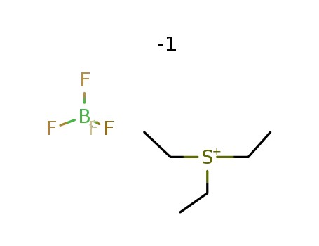 Molecular Structure of 368-40-1 (TRIETHYLSULFONIUM TETRAFLUOROBORATE)