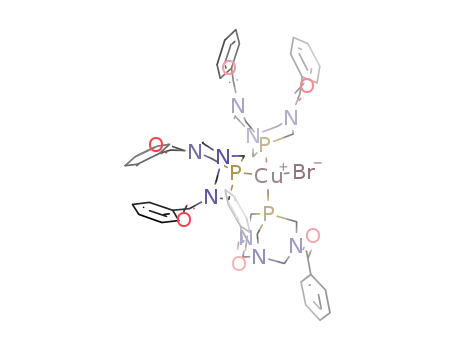 [CuBr(1,3,7-triaza-5-phosphabicyclo[3.3.1]nonane-3,7-diylbis(phenylmethanone))3]
