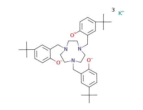 tripotassium 1,4,7-tris-(5-t-butyl-2-hydroxylatobenzyl)-1,4,7-triazacyclononane