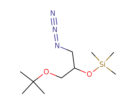 1-azido-2-trimethylsilyloxy-3-t-butoxy propane