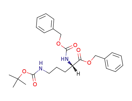 Nα-(Benzyloxycarbonyl)-Nδ-(t-butoxycarbonyl)-L-ornithine benzyl ester