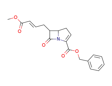 benzyl 6-(3-methoxycarbonylprop-2-ene-1-yl)-7-oxo-1-azabicyclo[3.2.0]hept-2-ene-2-carboxylate