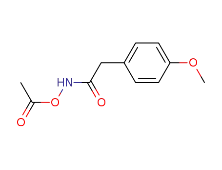 N-Acetoxy-2-(4-methoxy-phenyl)-acetamide