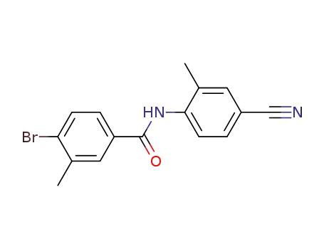 4-bromo-3-methyl-N-(2-methyl-4-cyanophenyl)benzamide