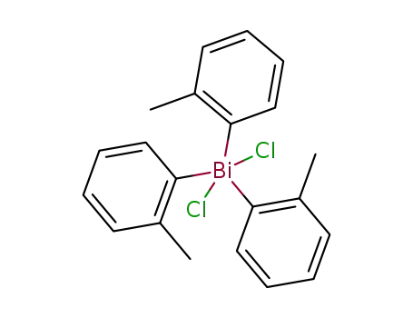 Molecular Structure of 6729-60-8 (DICHLORO(TRI-O-TOLYL)BISMUTH)