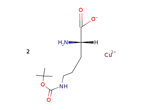 copper(II) complex of Nδ-tert-butoxycarbonyl-L-ornithine