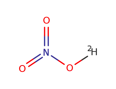 Molecular Structure of 13587-52-5 (NITRIC ACID-D)