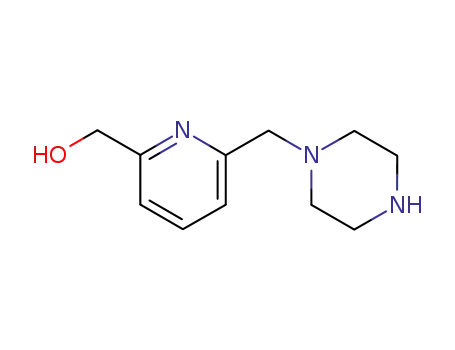 N-[6-(2-hydroxymethyl)pyridylmethyl]piperazine