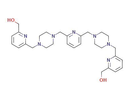 2,6-bis[N'-[N'-(2-hydroxymethyl-6-pyridylmethyl)]piperazidylmethyl]pyridine