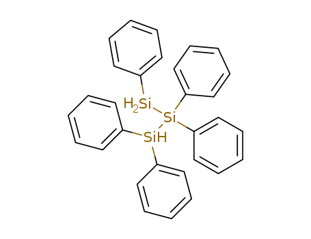 Molecular Structure of 192330-96-4 (Trisilane, 1,1,2,2,3-pentaphenyl-)