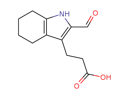 3-(2-formyl-4,5,6,7-tetrahydro-1H-indol-3-yl)propionic acid