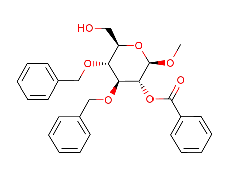 methyl 2-O-benzoyl-3,4-di-O-benzyl-β-D-glucopyranoside
