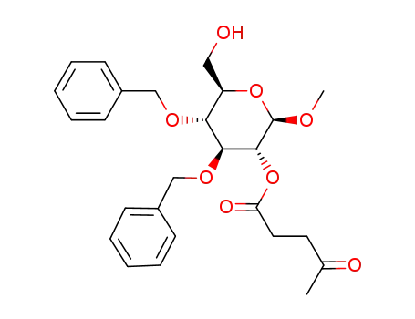 methyl 3,4-di-O-benzyl-2-O-levulinoyl-β-D-glucopyranoside