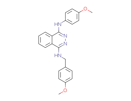 N-(4-methoxy-benzyl)-N'-(4-methoxy-phenyl)-phthalazine-1,4-diamine