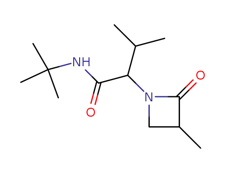 N-tert-butyl-3-methyl-2-(3-methyl-2-oxoazetidin-1-yl)butanamide