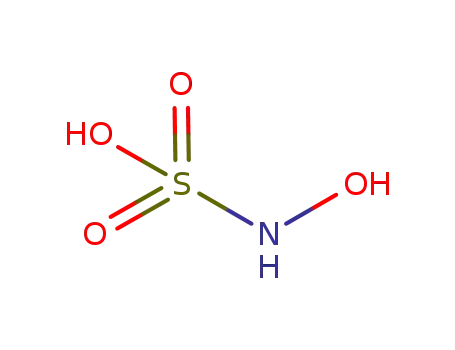 Molecular Structure of 13598-45-3 (Sulfamic acid, hydroxy-)