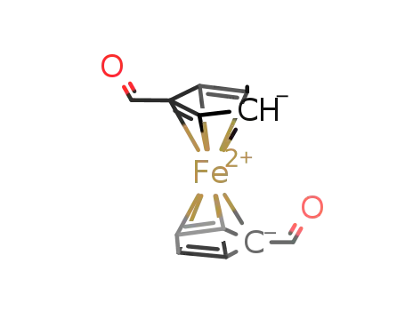 Molecular Structure of 1271-48-3 (1,1'-Ferrocenedicarboxaldehyde)