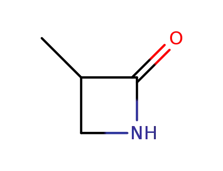 Molecular Structure of 58521-61-2 (2-Azetidinone, 3-methyl-)