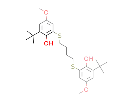1,4-dithiabutanediyl-2,2'-bis(6-tert-butyl-4-methoxyphenol)