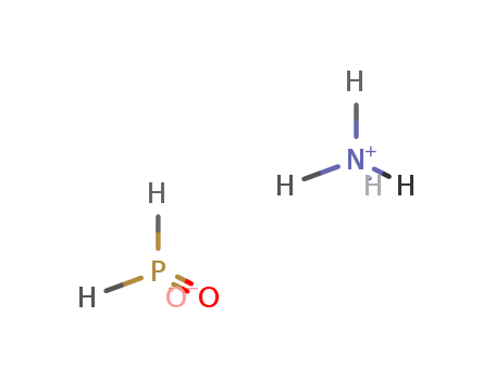 7803-65-8,Ammonium hypophosphite,Ammonium phosphinate;Phosphinic acid, ammonium salt (8CI,9CI);