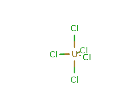 Molecular Structure of 13470-21-8 (Uranium(V) chloride.)
