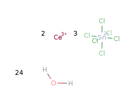 cerium hexachloro stannate (IV) * 24 water