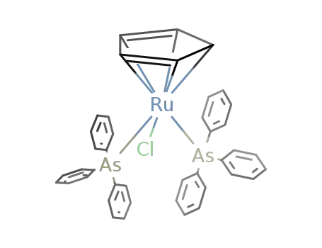 [Ru(η5-cyclopentadienyl)(triphenylarsine)2Cl]